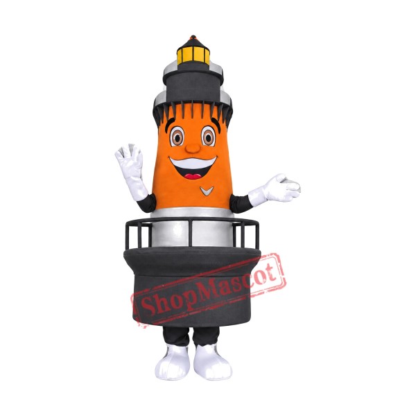 Happy Lighthouse Mascot Costume