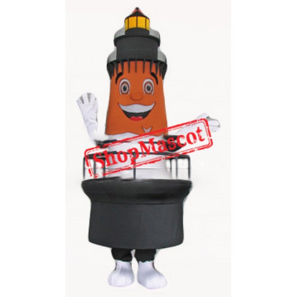 Happy Lighthouse Mascot Costume