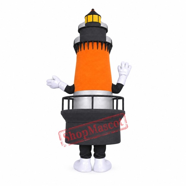 Happy Lighthouse Mascot Costume
