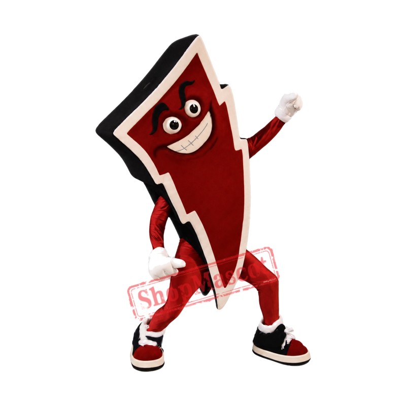 Lightning Bolt Mascot Costume Lightning Bolt Mascot Costume