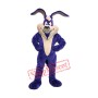 Purple Easter Bunny Mascot Costume Free Shipping