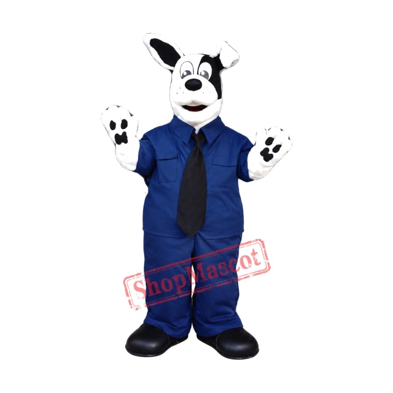 White & Black Dog Mascot Costume Free Shipping White & Black Dog Mascot Costume Free Shipping