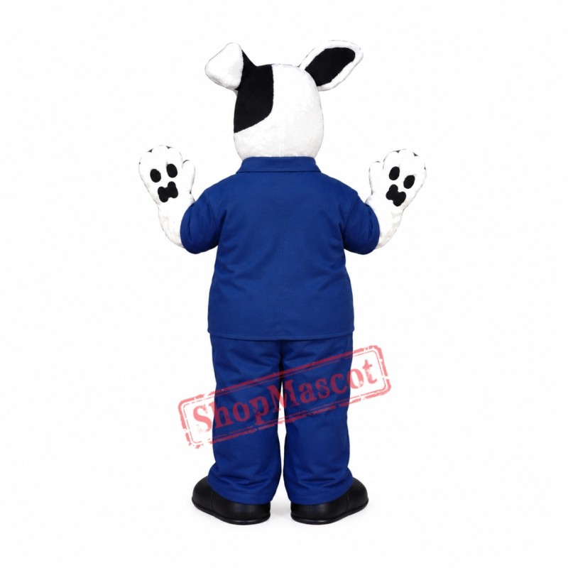 White & Black Dog Mascot Costume Free Shipping White & Black Dog Mascot Costume Free Shipping