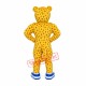 Power Cheetah Mascot Costume Power Cheetah Mascot Costume