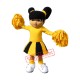 School Cheerleader Mascot Costume School Cheerleader Mascot Costume