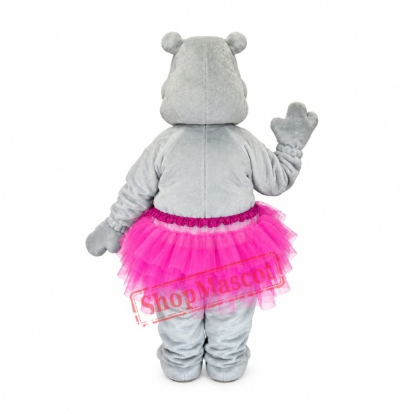 Beautiful Female Hippo Mascot Costume Beautiful Female Hippo Mascot Costume