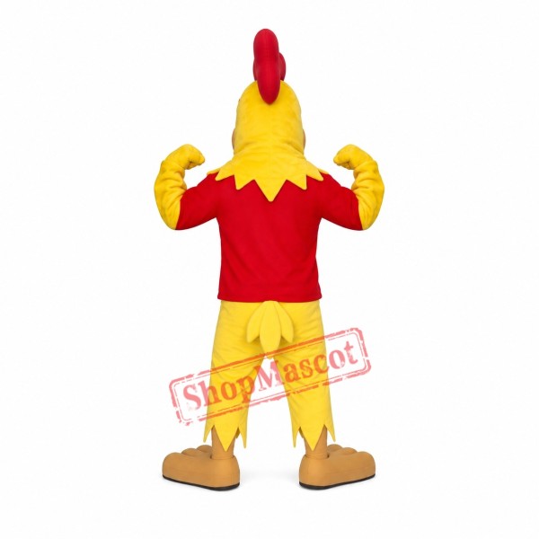 Fierce Chicken Mascot Costume Fierce Chicken Mascot Costume