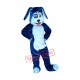 Super Cute Blue Dog Mascot Costume Super Cute Blue Dog Mascot Costume
