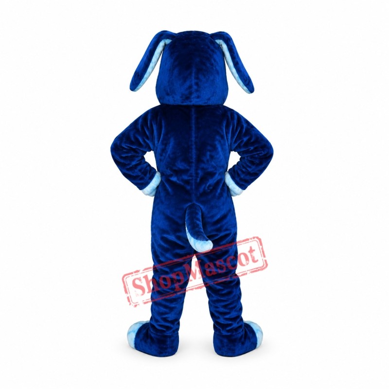 Super Cute Blue Dog Mascot Costume Super Cute Blue Dog Mascot Costume