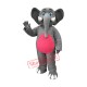 Friendly Elephant Mascot Costume