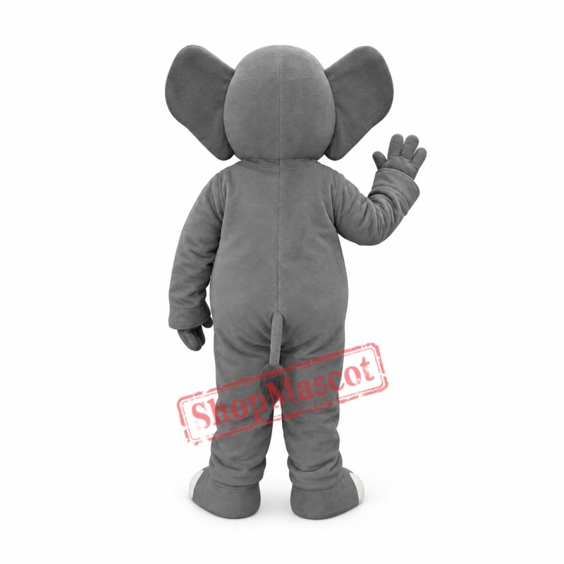 Friendly Elephant Mascot Costume