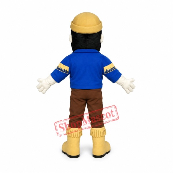 Voyageur Mascot Costume Voyageur Mascot Costume