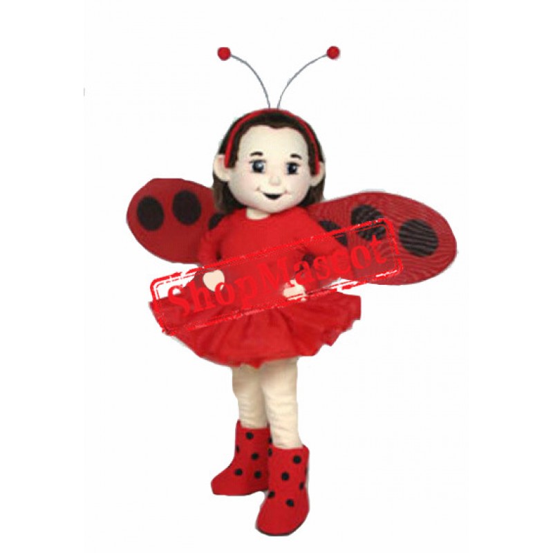 Butterfly Girl Mascot Costume