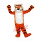 Super Lovable Tiger Mascot Costume Super Lovable Tiger Mascot Costume