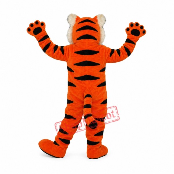 Super Lovable Tiger Mascot Costume Super Lovable Tiger Mascot Costume