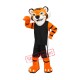 Super Friendly Tiger Mascot Costume Super Friendly Tiger Mascot Costume