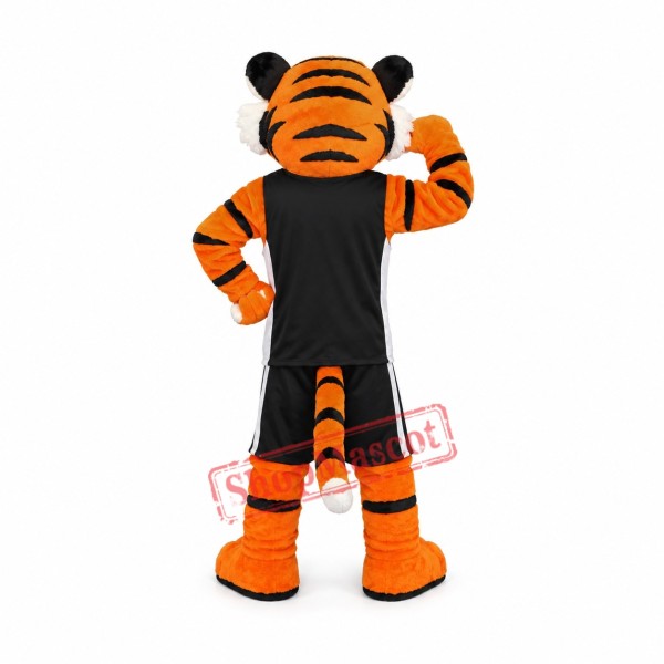 Super Friendly Tiger Mascot Costume Super Friendly Tiger Mascot Costume