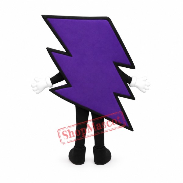 Cool Lightning Mascot Costume