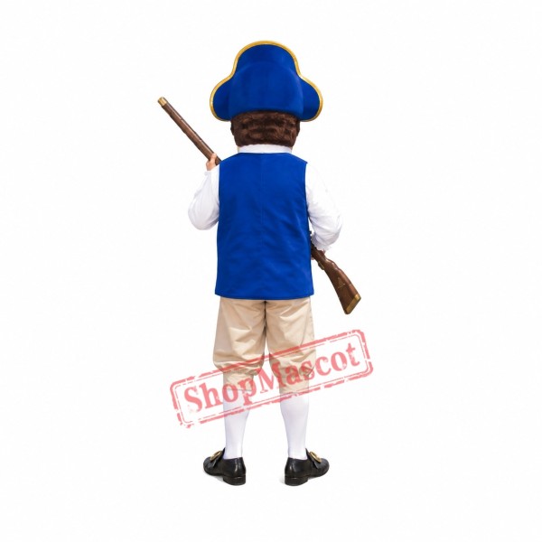 Brave Patriot Mascot Costume