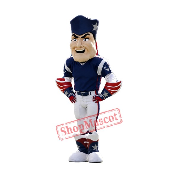 Pat Patriot Mascot Costume Pat Patriot Mascot Costume