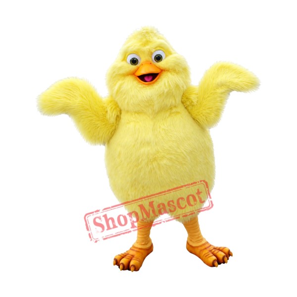 Super Cute Yellow Chicken Baby Mascot Costume