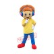 Music Boy Mascot Costume Music Boy Mascot Costume