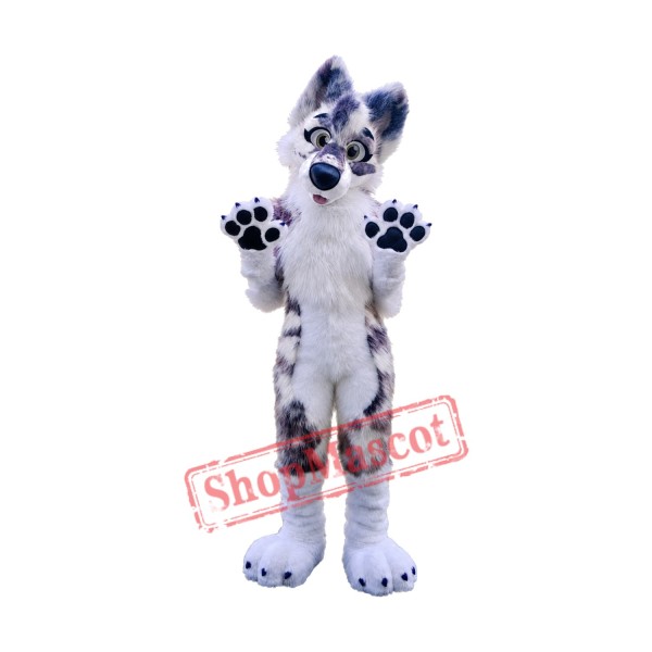 Super Cute Wolf Dog Mascot Costume