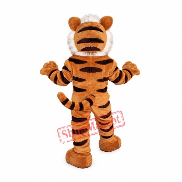 Striped Tiger Mascot Costume Striped Tiger Mascot Costume