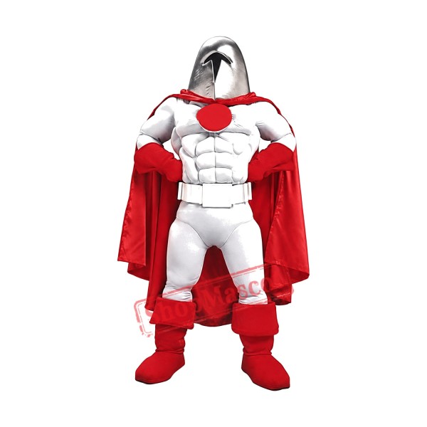 Power Muscular Warrior Mascot Costume Power Muscular Warrior Mascot Costume
