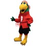 Captain Parrot Mascot Costume
