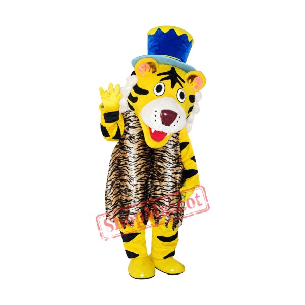 Happy Tiger Mascot Costume Free Shipping Happy Tiger Mascot Costume Free Shipping