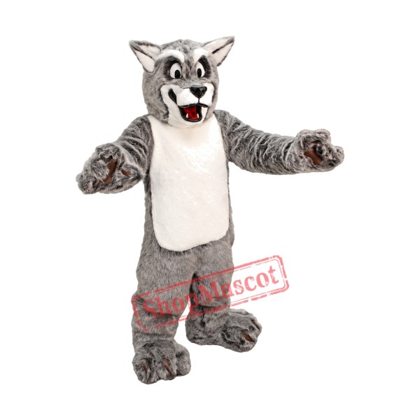 Friendly Grey Wolf Mascot Costume Free Shipping Friendly Grey Wolf Mascot Costume Free Shipping