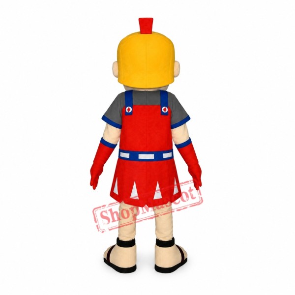 Friendly Trojan Mascot Costume