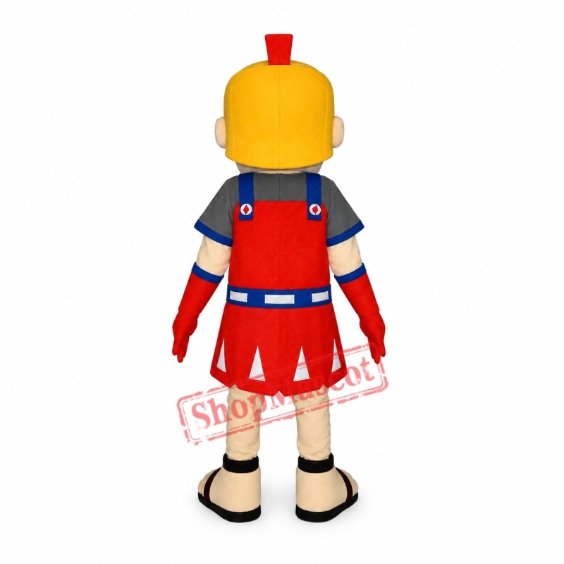 Friendly Trojan Mascot Costume