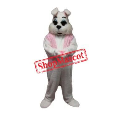 Top Quality Rabbit Mascot Costume Free Shipping