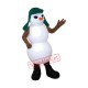 Friendly Snowman Mascot Costume Friendly Snowman Mascot Costume