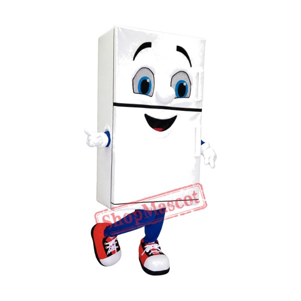 White Fridge Mascot Costume