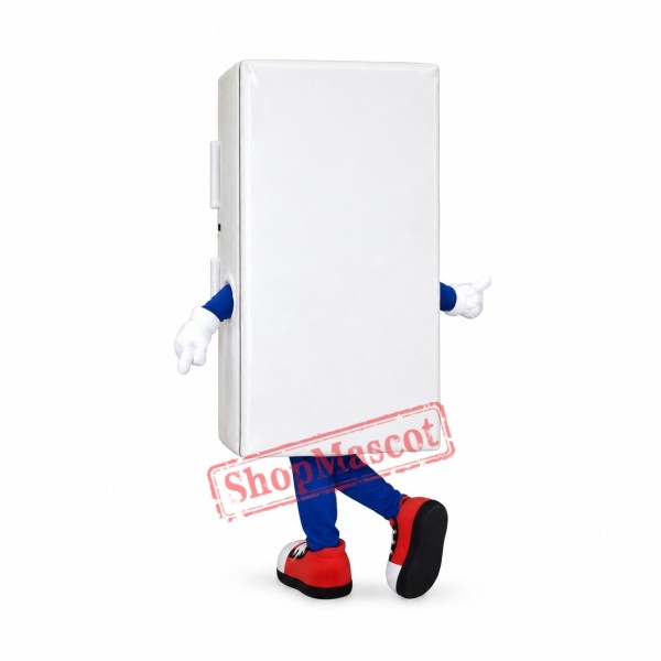 White Fridge Mascot Costume