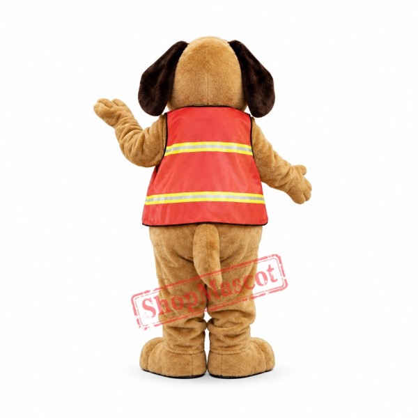 Fred Cross Dog Mascot Costume