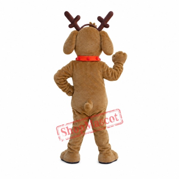 Friendly Deer Mascot Costume Friendly Deer Mascot Costume