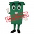 Green Bin Mascot Costume Free Shipping