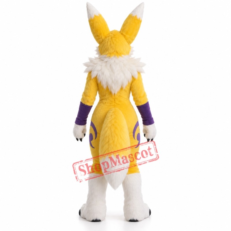 Renamon Mascot Costume Renamon Mascot Costume