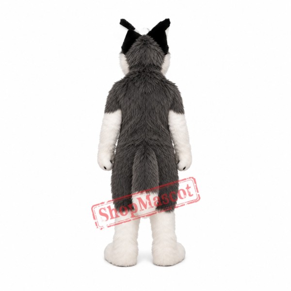 Super Friendly Wolf Mascot Costume Super Friendly Wolf Mascot Costume