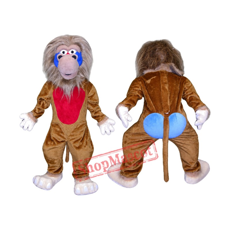 Baboon Mascot Costume Baboon Mascot Costume