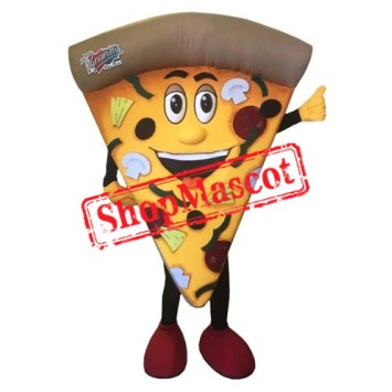 Happy Pizza Mascot Costume