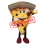 Happy Pizza Mascot Costume