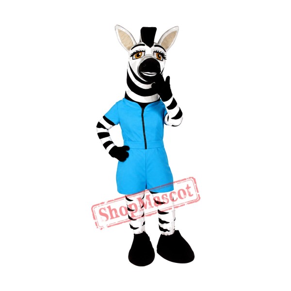 Beautiful Zebra Mascot Costume