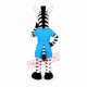 Beautiful Zebra Mascot Costume Beautiful Zebra Mascot Costume