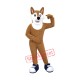 Happy Coyote Mascot Costume Happy Coyote Mascot Costume