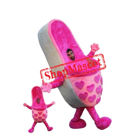 Cotton Mop Mascot Costume